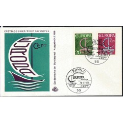Niemcy 1966, EUROPA CEPT. FDC
