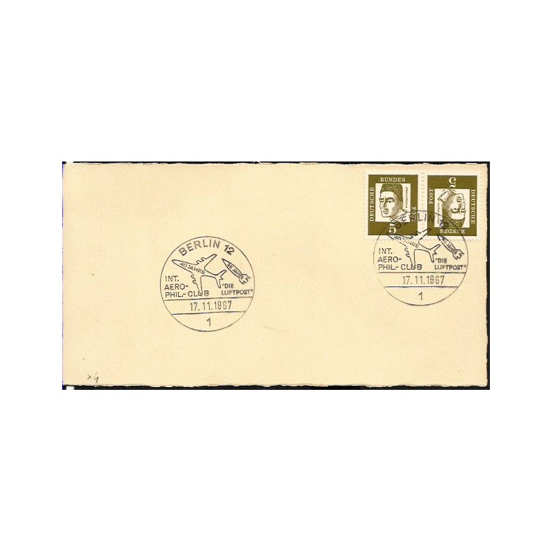 Niemcy 1967, Lotnictwo, kosmos. Berlin