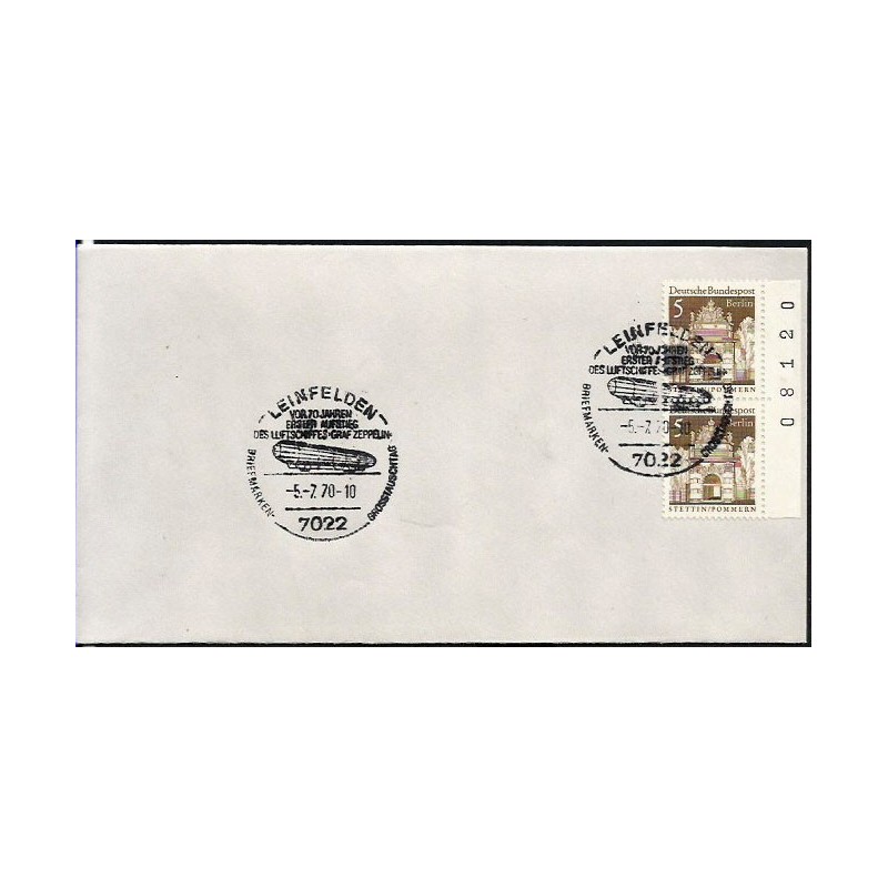 Niemcy 1970, Sterowiec Graf Zeppelin. Leinfelden