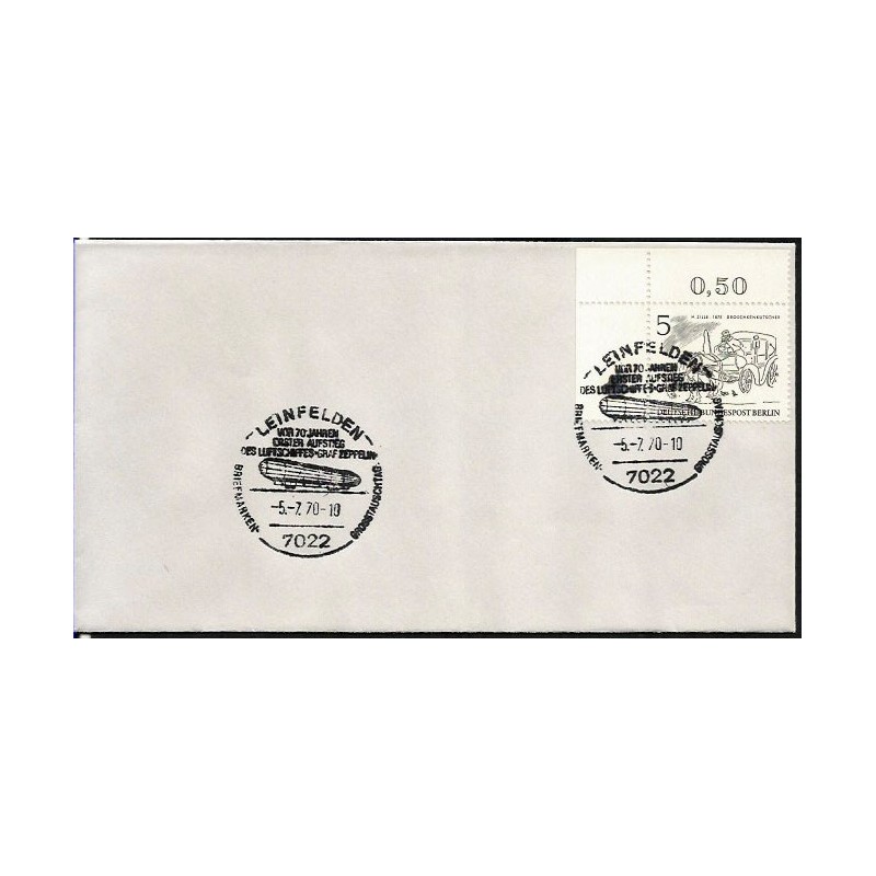 Niemcy 1970, Sterowiec Graf Zeppelin. Leinfelden