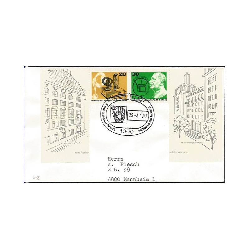 Niemcy 1977, Telewizja, konkurs. Berlin