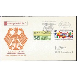 Niemcy 1986, Partnerstwo miast, herby. Baden-Baden