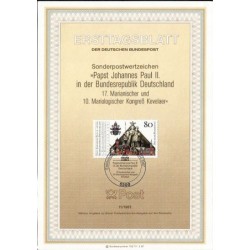 Niemcy 1987, Papież Jan Paweł II. Karnet ETB