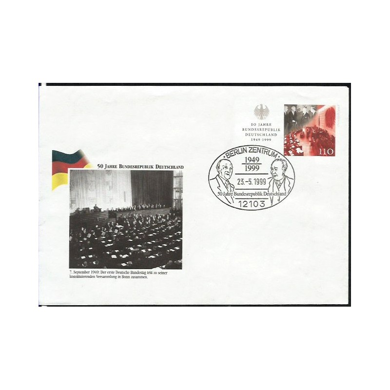 Niemcy 1999, 50 lat RFN, polityka. Berlin