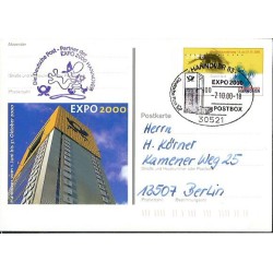 Niemcy 2000, EXPO 2000, poczta. Hanower