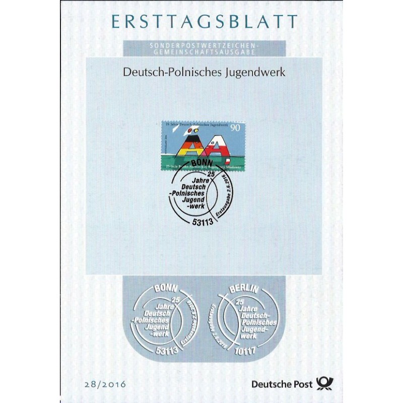 Niemcy 2016, Współpraca młodzieży, z Polską. Karnet ETB