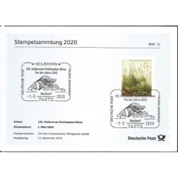 Niemcy 2020, Fauna: kret. Blatt 11/2020