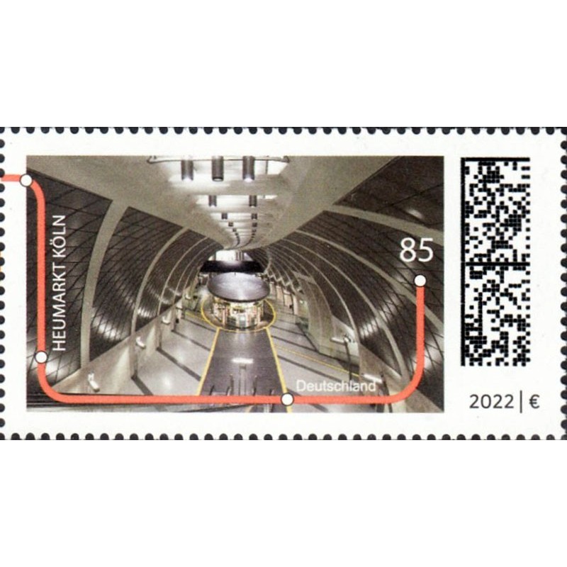 Niemcy 2022, Metro w Kolonii, stacja **
