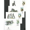 Namibia 1997, WWF Pingwin przylądkowy. FDC