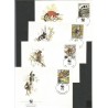 Madagaskar 1988, WWF: lemury. FDC