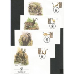 Armenia 1996, WWF Koza bezoarowa. FDC