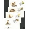 Algieria 1988, WWF: małpa makak. FDC