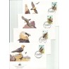 Lesotho 1986, WWF: ptaki sępy. FDC