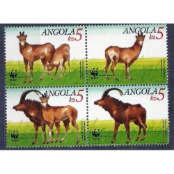 Angola 1990, WWF: antylopa sobolowa **