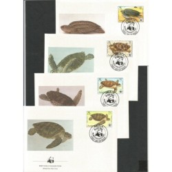 Anguilla 1983, WWF: zółw. FDC