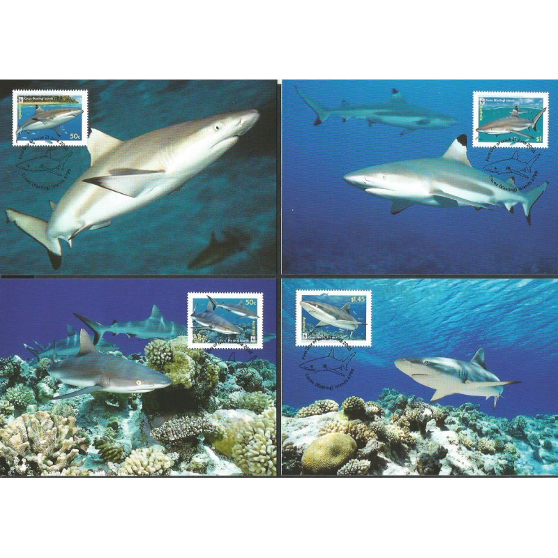 Australia 2005, WWF: ryby, rekin. Karty maksimum