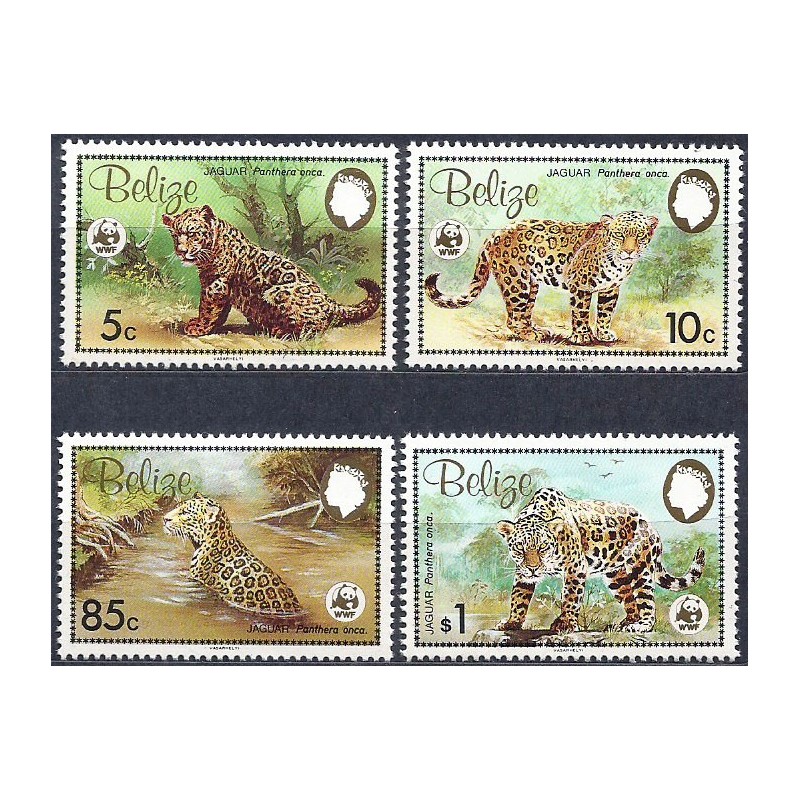 Belize 1983, WWF: pantera **