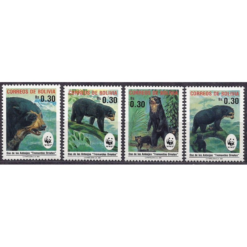 Boliwia 1991, WWF: niedźwiedź andyjski **