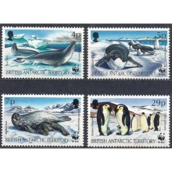 Bryt. Ter. Arktyczne 1992, WWF: pingwiny i foki **