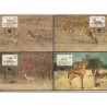 Burkina Faso 1993, WWF: gazela. Karty maksimum
