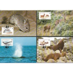 Chile 1984, WWF: ssaki. Karty maksimum