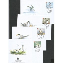 Chorwacja 2006, WWF: ptak rybitwa. FDC