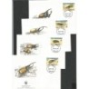 Dominika 1994, WWF: owad rohatyniec. FDC