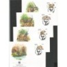 Erytrea 1996, WWF: gazela. FDC