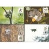 Estonia 1994, WWF: wiewiórka polatucha. Karty maksimum