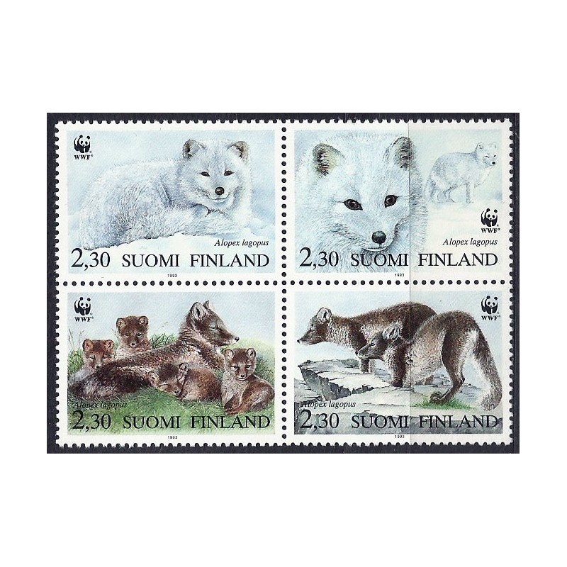 Finlandia 1993, WWF: lis polarny **