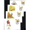 Ghana 1984, WWF: antylopa bongo. FDC