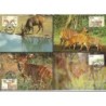 Ghana 1984, WWF: antylopa bongo. Karty maksimum