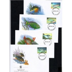 Grenada 2001, WWF: ryby. FDC