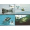 Guernsey 1990, WWF: fauna morska, ssaki, ryby, foki. Karty maksimum