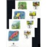 Guernsey 1997, WWF: owady, motyle. FDC