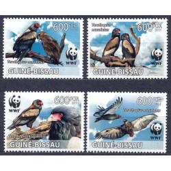 Gwinea Bissau 2011, WWF: ptak jastrząb kuglarz **