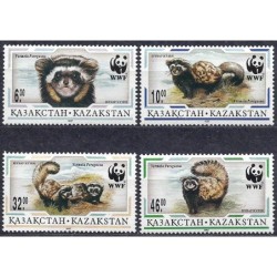 Kazachstan 1997, WWF: łasica perewiaska marmurkowa **