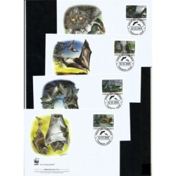 Komory 2009, WWF: nietoperze. FDC