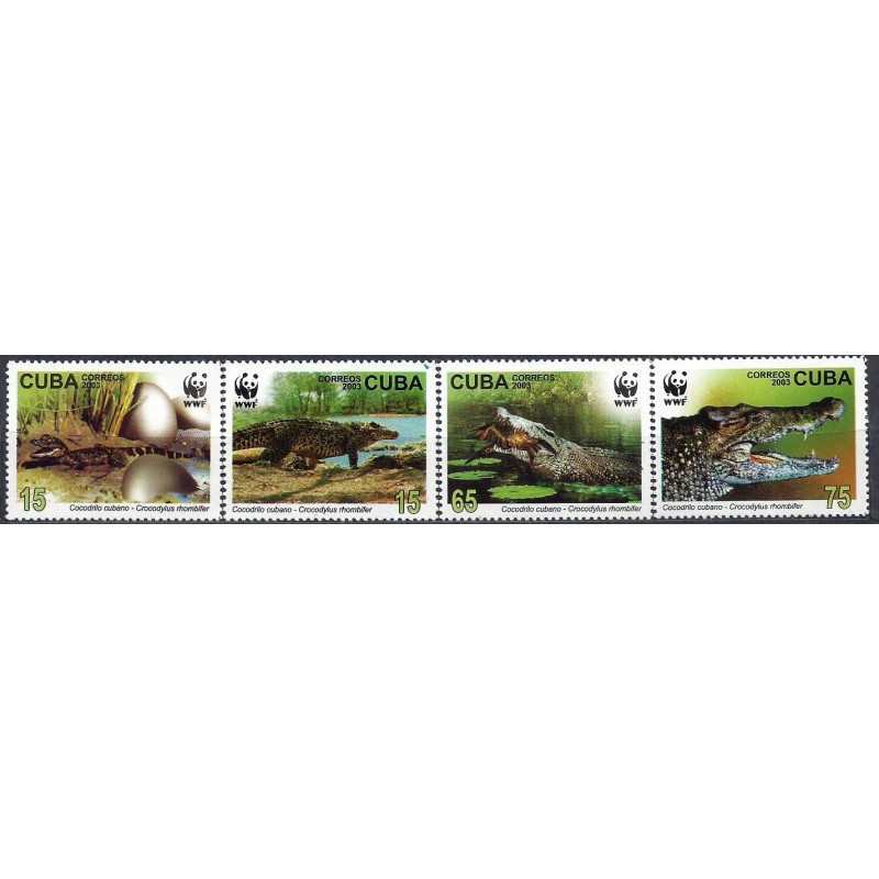 Kuba 2003, WWF: krokodyl **