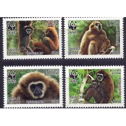 Laos 2008, WWF: małpy **