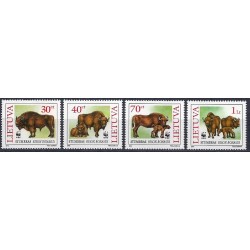 Litwa 1996, WWF: żubry **