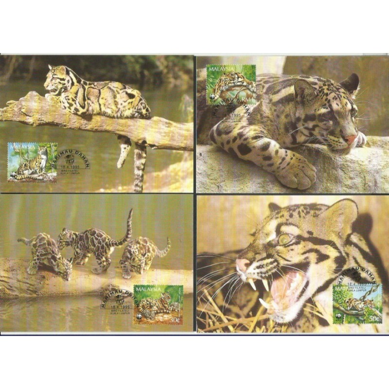 Malezja 1995, WWF: pantera mglista. Karty maksimum