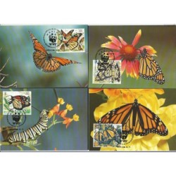 Meksyk 1988, WWF: Motyle. Karty maksimum