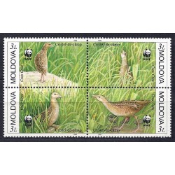 Mołdawia 2001, WWF: ptak derkacz **