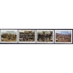 Namibia 1991, WWF: zebra **