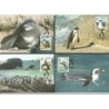 Namibia 1997, WWF: pingwin przylądkowy. Karty maksimum