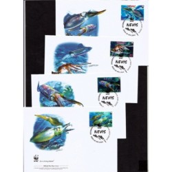 Nevis 2009, WWF: ryby. FDC