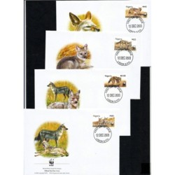 Nigeria 2003, WWF: szakal. FDC