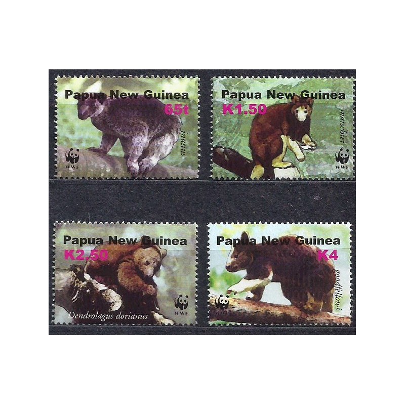 Papua Nowa Gwinea 2003, WWF: kangury **