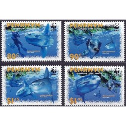 Penrhyn 2003, WWF: ryba samogłów **